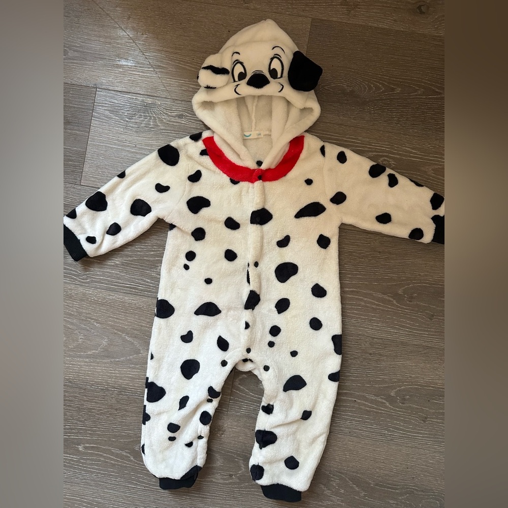 Dalmatian Print Kids One Piece